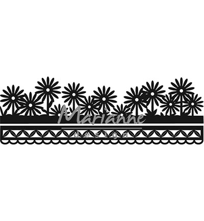 CR1330 - Marianne Design - Anja's flower border - Fleurs