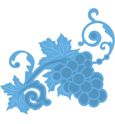 LR0366 - Marianne Design - Petra's grape - Manger, boire