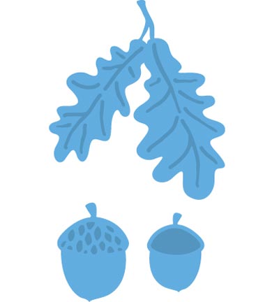 LR0373 - Marianne Design - Acorn with leaf - Creatables