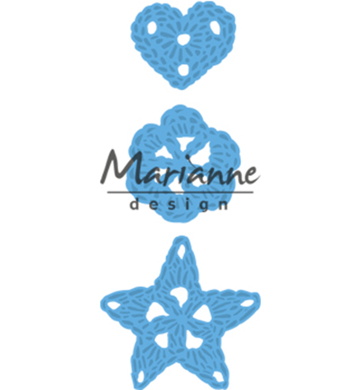 LR0380 - Marianne Design - Crochet - Broderie, laine