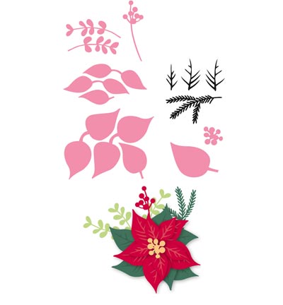 COL1393 - Marianne Design - Eline's Poinsettia - Collectables