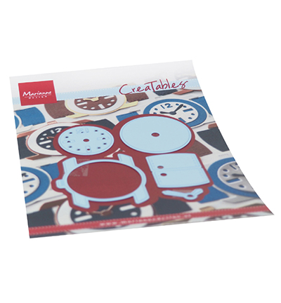 LR0656 - Marianne Design - Watch by Marleen - Horloge, heure