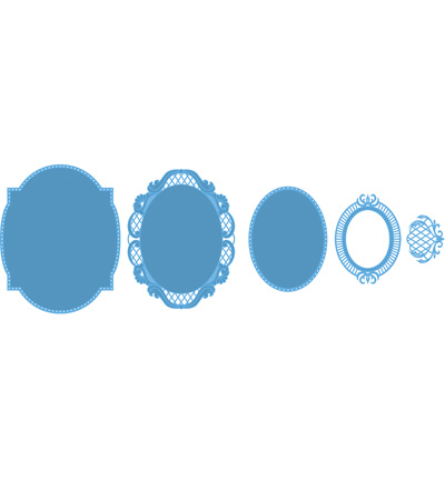 LR0376 - Marianne Design - Anja´s oval - Creatables