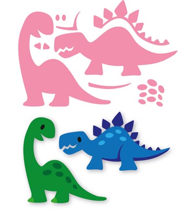 COL1400 - Marianne Design - Eline's Dino's - Collectables