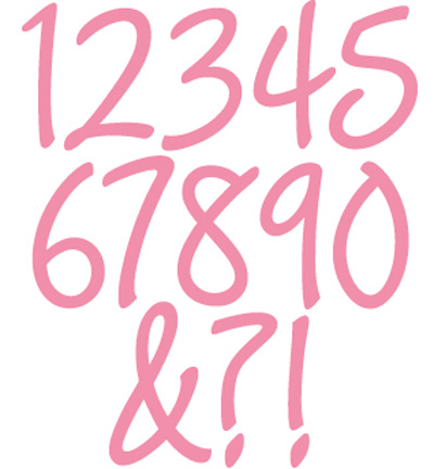 COL1405 - Marianne Design - Charming numbers - Collectables