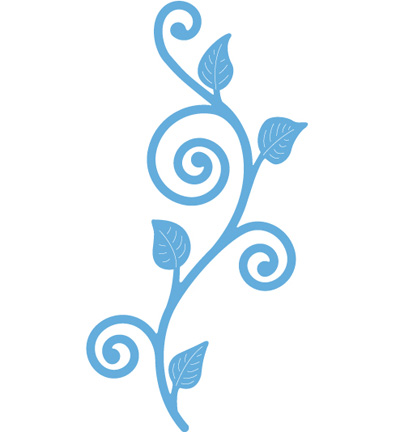 LR0414 - Marianne Design - Swirls & Leaves - Creatables