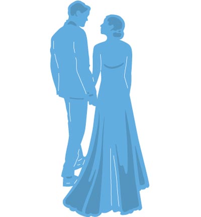 LR0427 - Marianne Design - Tiny's Wedding - Gens