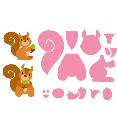 COL1410 - Marianne Design - Eline's Squirrel - Collectables