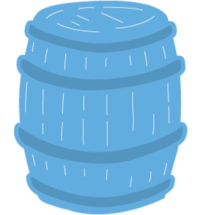 LR0434 - Marianne Design - Barrel - Creatables