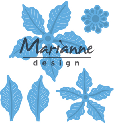 LR0435 - Marianne Design - Petra's Poinsettia - Creatables