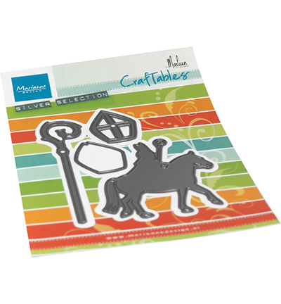 CR1526 - Marianne Design - Sinterklaas set by Marleen - Sint, Piet
