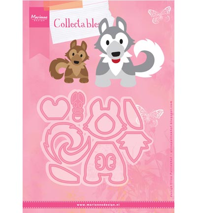 COL1414 - Marianne Design - Eline's Husky - Collectables