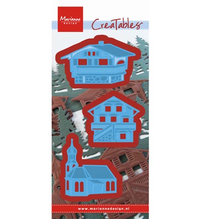 LR0443 - Marianne Design - Austrian village - Creatables