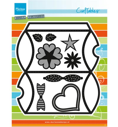 CR1386 - Marianne Design - Pillow box - Craftables