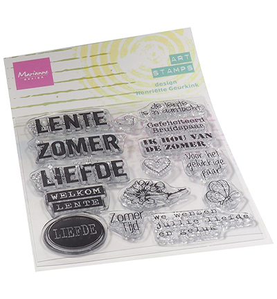 MM1638 - Marianne Design - Art stamps - Zomertijd - 