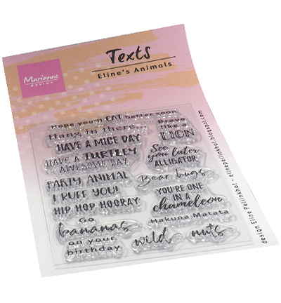 EC0189 - Marianne Design - Eline's Animals - texts - Textes