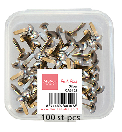 CA3152 - Marianne Design - Push Pins - Silver - Push pins CA3152 - Marianne Design - Push Pins - Silver - Push pins
