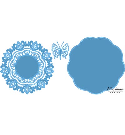 LR0454 - Marianne Design - Anja's butterfly - Creatables