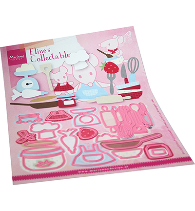 COL1493 - Marianne Design - Eline's Kitchen accessories - 