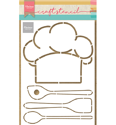 PS8086 - Marianne Design - Chefs hat & utensils - Cuisine