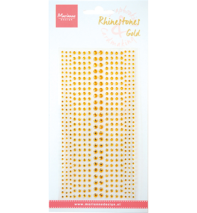 CA3155 - Marianne Design - Rhine stones Gold - 