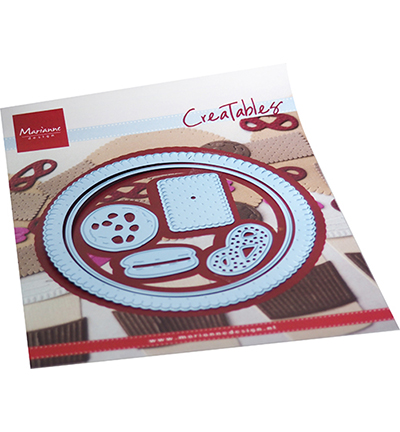 LR0715 - Marianne Design - Biscuit doily - Manger, boire