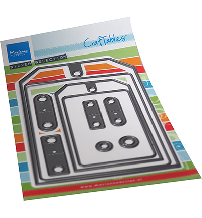 CR1551 - Marianne Design - Big tag - Cadres, Etiquettes, Billets