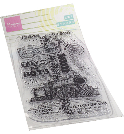 MM1643 - Marianne Design - Art stamps - Toys for boys - Men things
