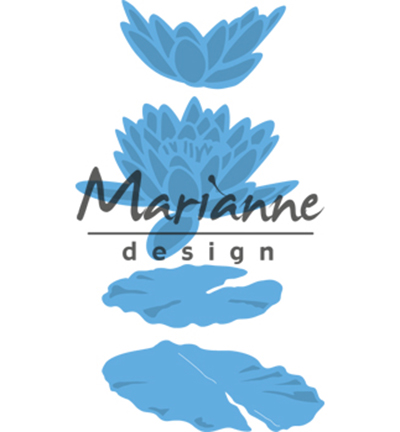 LR0460 - Marianne Design - Tiny's waterlily (L) - 