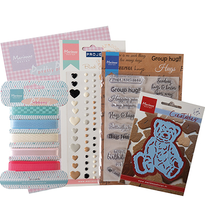 PA4132 - Marianne Design - Product Assorti - Bear Hugs - Set assorti Marianne Design