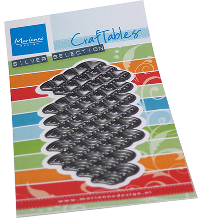 CR1556 - Marianne Design - Art texture - Waves - des vagues