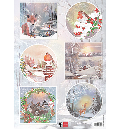 EWK1286 - Marianne Design - Winter wishes - Fox - Els(EWK)