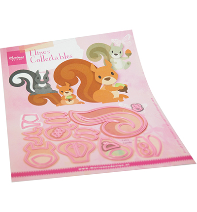 COL1500 - Marianne Design - Eline's squirrel and skunk - Animaux