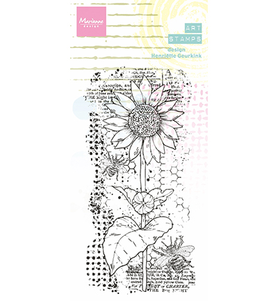 MM1648 - Marianne Design - Arts stamps Sunflower - Fleurs