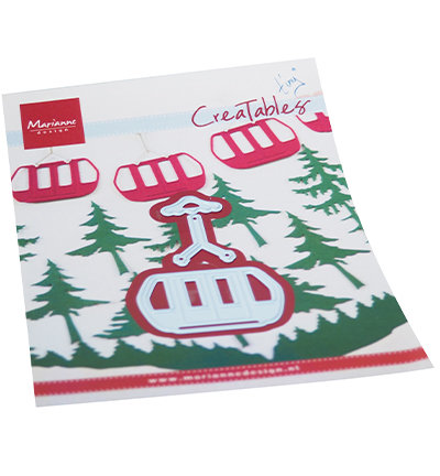 LR0734 - Marianne Design - Tiny's gondola - Noël, hiver