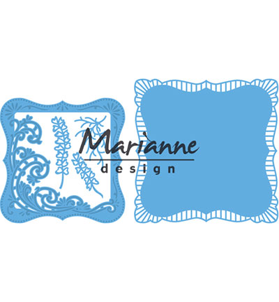 LR0470 - Marianne Design - Anja's Frilly square - Creatables