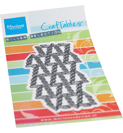 CR1568 - Marianne Design - Art texture Christmas trees - Noël, hiver