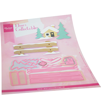 COL1503 - Marianne Design - Eline's Winter accessories - Noël, hiver