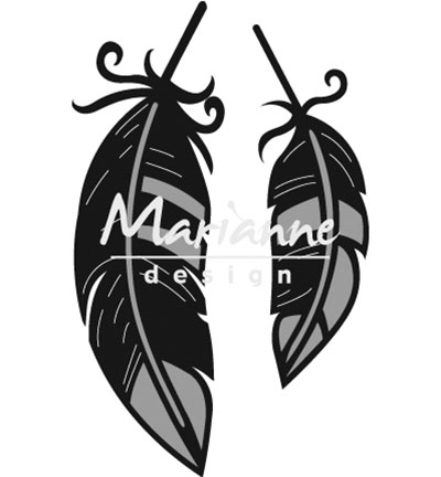 CR1412 - Marianne Design - Feathers - Craftables