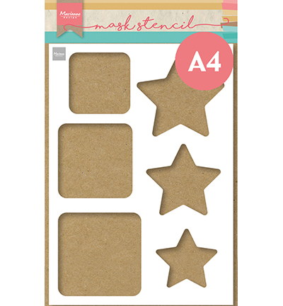 PS8114 - Marianne Design - Squares & stars - 