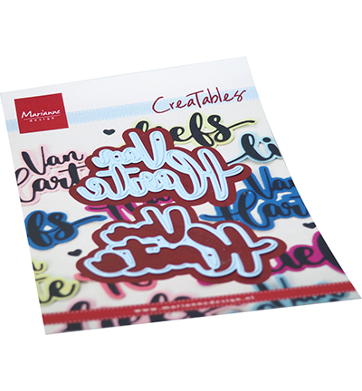 LR0750 - Marianne Design - Van Harte - Textes