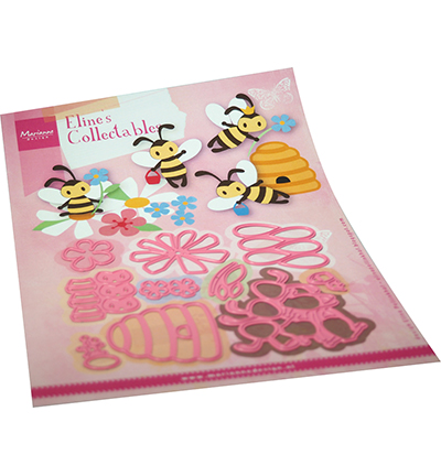 COL1505 - Marianne Design - Eline's Bees - Papillons, insectes