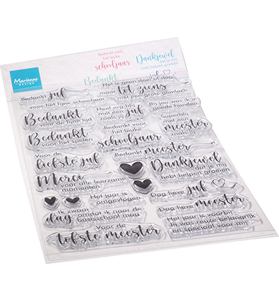 CS1096 - Marianne Design - Juffen en Meesters - Textes