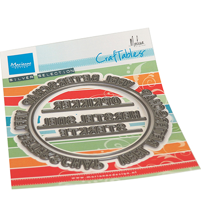 CR1593 - Marianne Design - Beterschap cirkel by Marleen - Textes