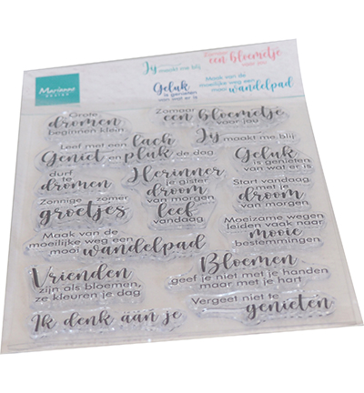 CS1100 - Marianne Design - Droom en geniet - Textes