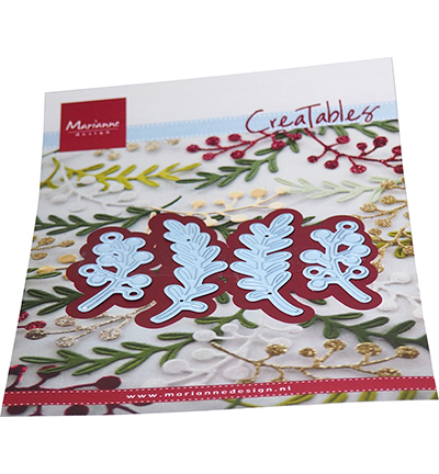 LR0769 - Marianne Design - Berry branches - Arbres, Plantes