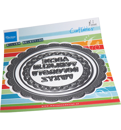 CR1597 - Marianne Design - Basic Circles by Marleen - Chiffres et lettres