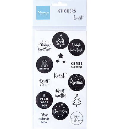 CA3169 - Marianne Design - Sticker Kerst - 