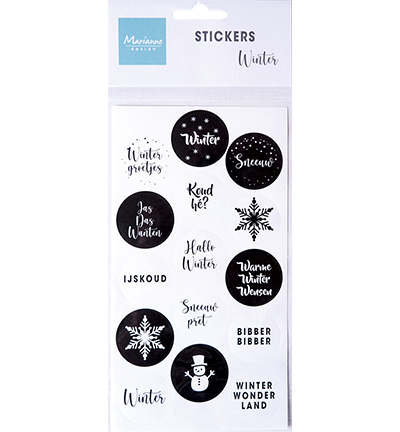 CA3170 - Marianne Design - Sticker Winter - 