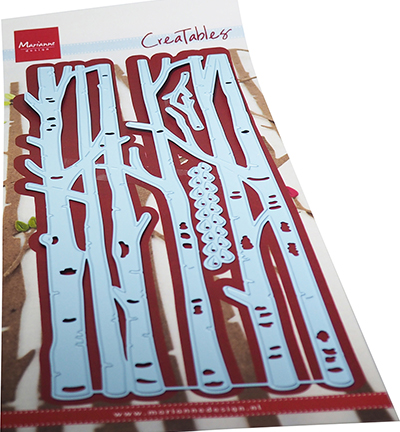 LR0772 - Marianne Design - Forest XL - Arbres, Plantes